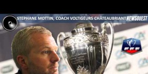 Coupe de France : US Concarneau - Voltigeurs Chäteaubriant Interview de Stéphane MOTTIN