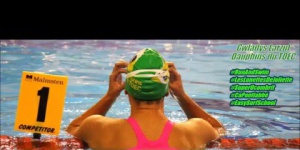 Gwladys Larzul Dauphins du TOEC aux Championnats de France de natation élite à Montpellier 2016