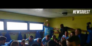 La joie de la Saint-Pierre de Milizac dans les vestiaires