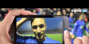 La réaction de Thibault SINQUIN à la fin de USC - TA Rennes
