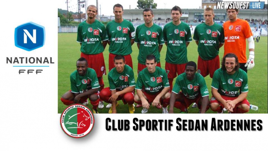 Fanion Vintage CS Sedan Ardennes - Club De Football Français - Avant 2000